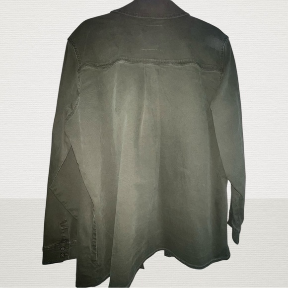 Cleo + Wolf Olive Shacket - XL - Picture 8 of 14
